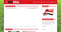 Desktop Screenshot of mudsa.org